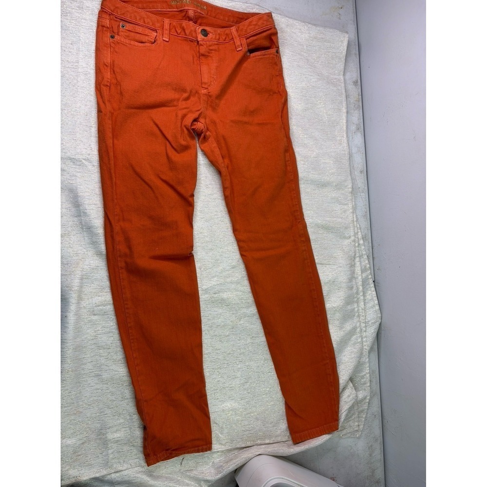 Michael kors orange pants size 6